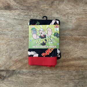 New 36-38 (L) Mens Popeye Boxer Briefs